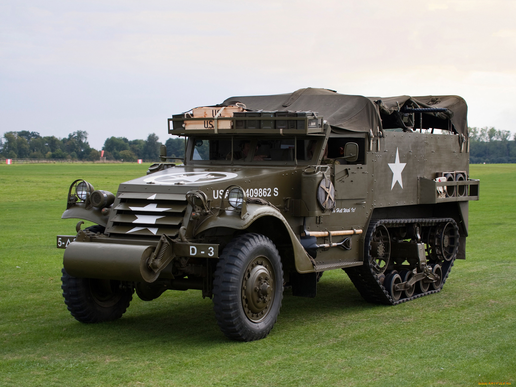 , , white, 1941-44, half-track, m2